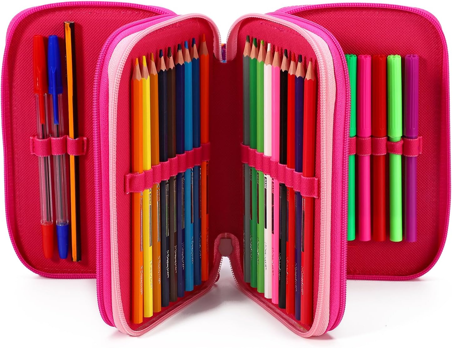 Disney Princess Pencil Case Large Stationery Set (45pcs)