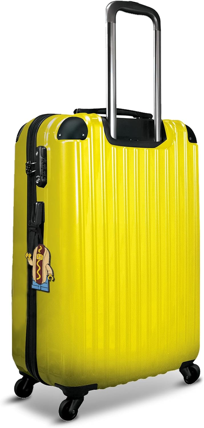 LEGO Hot Dog Guy Bag Tag