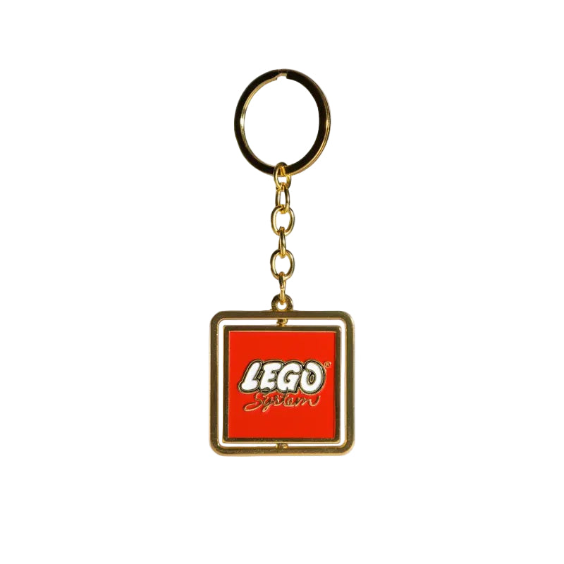 LEGO VIP Retro Spinning 1964 Logo Keychain