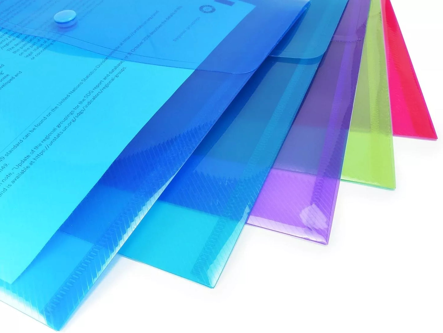 Rapesco Foolscap Popper Wallet (Pack of 20)