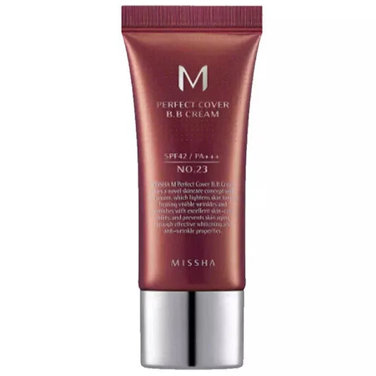 Missha M Perfect Cover BB Cream, No. 23 Natural Beige, 20ml