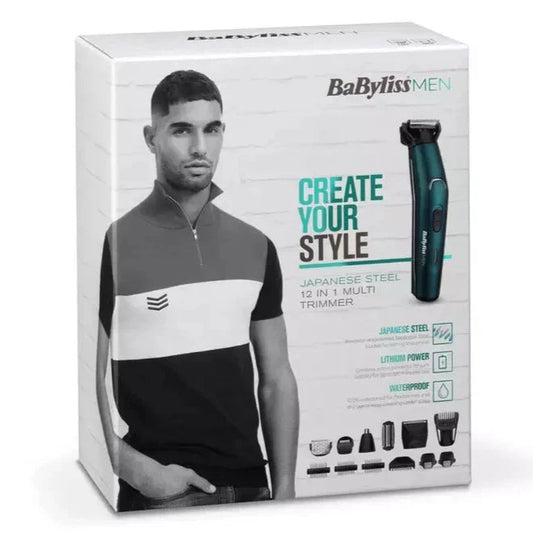 BaByliss Japanese Steel 12-in-1 Cordless Rechargeable Multi Trimmer 7861U