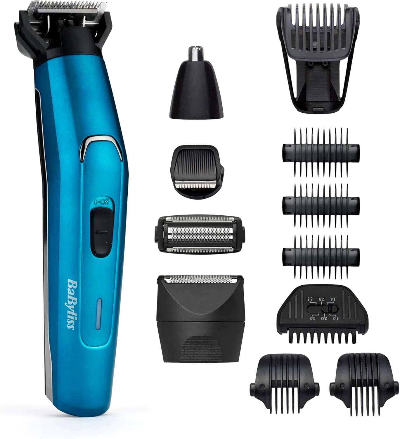 BaByliss Japanese Steel 12-in-1 Cordless Rechargeable Multi Trimmer 7861U