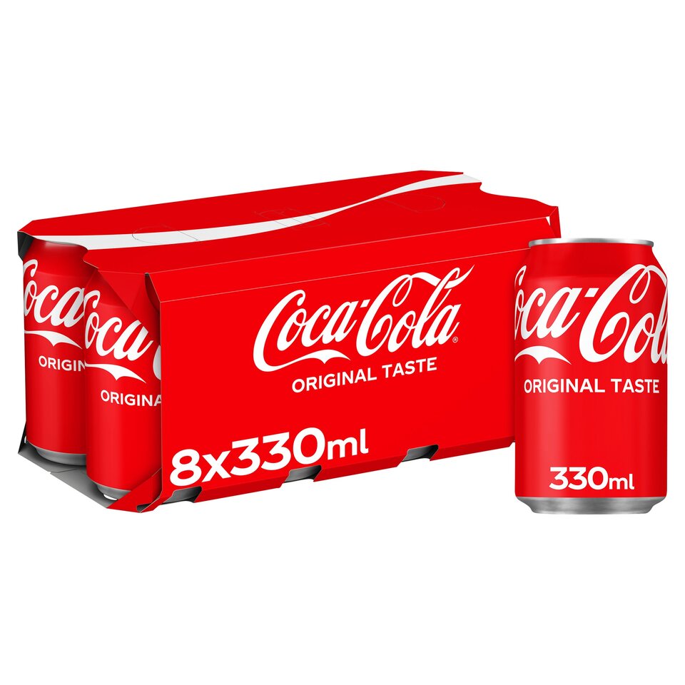 Coke Original Taste 8x330ml