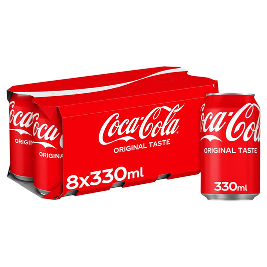Coke Original Taste 8x330ml